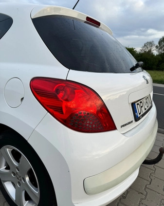 Peugeot 207 cena 10600 przebieg: 155835, rok produkcji 2008 z Polkowice małe 466